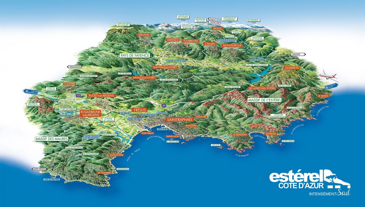 Le Cay Hotel Roquebrune-sur-Argens Eksteriør billede